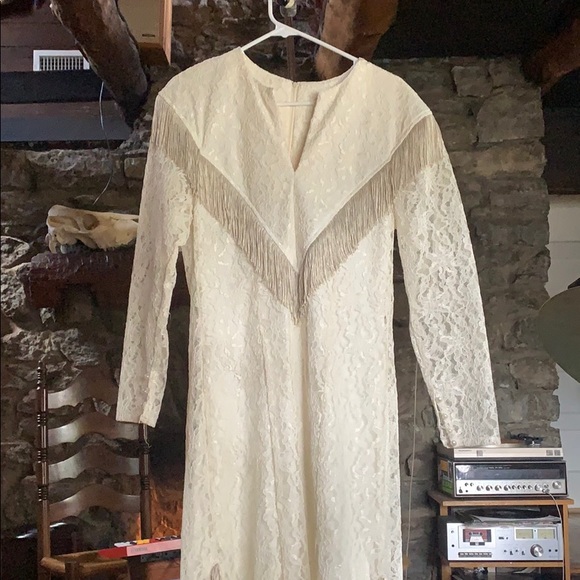 western collection Dresses Vintage Western Fringe Dress Poshmark